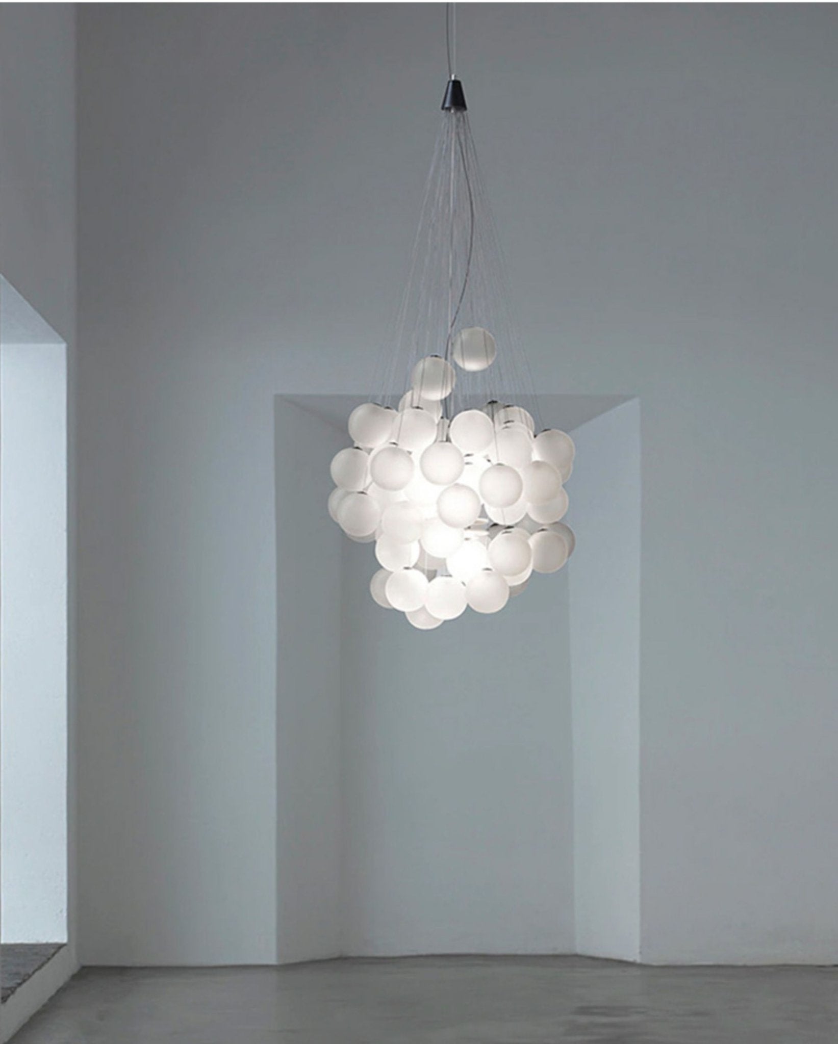 Cumulus Cascade Chandelier by Bling Lighting Studio