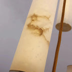 Darlen Marble Modern Staircase Chandelier for high ceiling staircase and foyer lighting