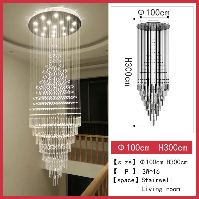 Delphine High Ceiling Living Room Lighting for high ceiling staircase and foyer lighting