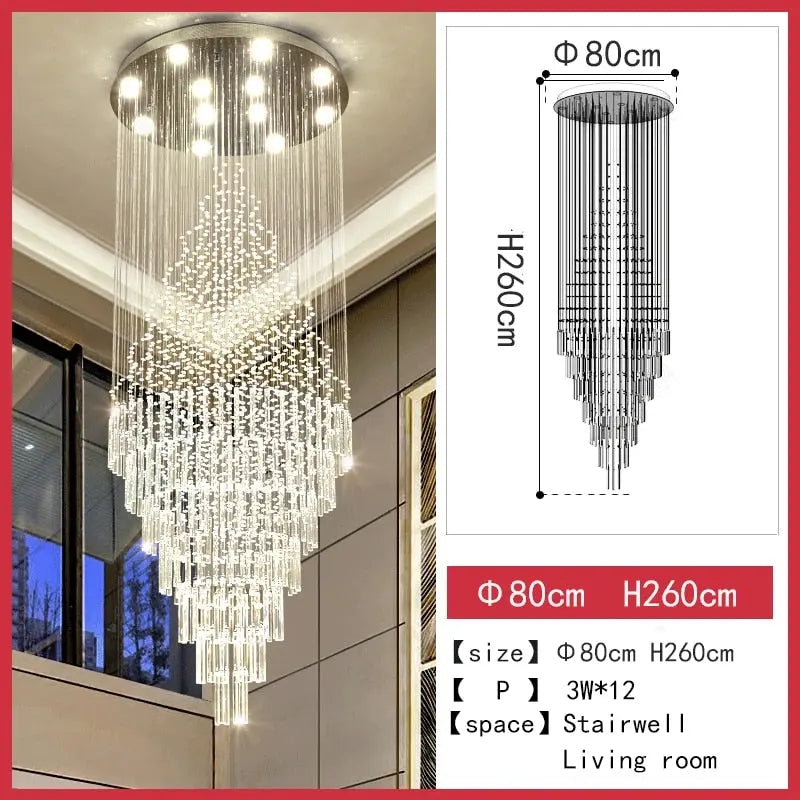 Delphine High Ceiling Living Room Lighting for high ceiling staircase and foyer lighting