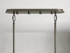 Delsie Oval Art Glass Chandelier 51''63''72''L by Bling Lighting Studio