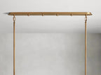 Delsie Oval Art Glass Chandelier 51''63''72''L by Bling Lighting Studio