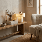 Dome Alabaster Table Lamp by Bling Lighting Studio