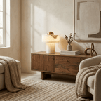 Dome Alabaster Table Lamp by Bling Lighting Studio