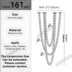 Dreon Large Crystal Chain Chandelier for high ceiling staircase and foyer lighting
