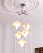 Elowen Long Prism Star Chandelier by Bling Lighting Studio