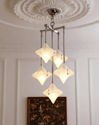 Elowen Long Prism Star Chandelier by Bling Lighting Studio