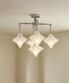 Elowen Prism Star Chandelier by Bling Lighting Studio