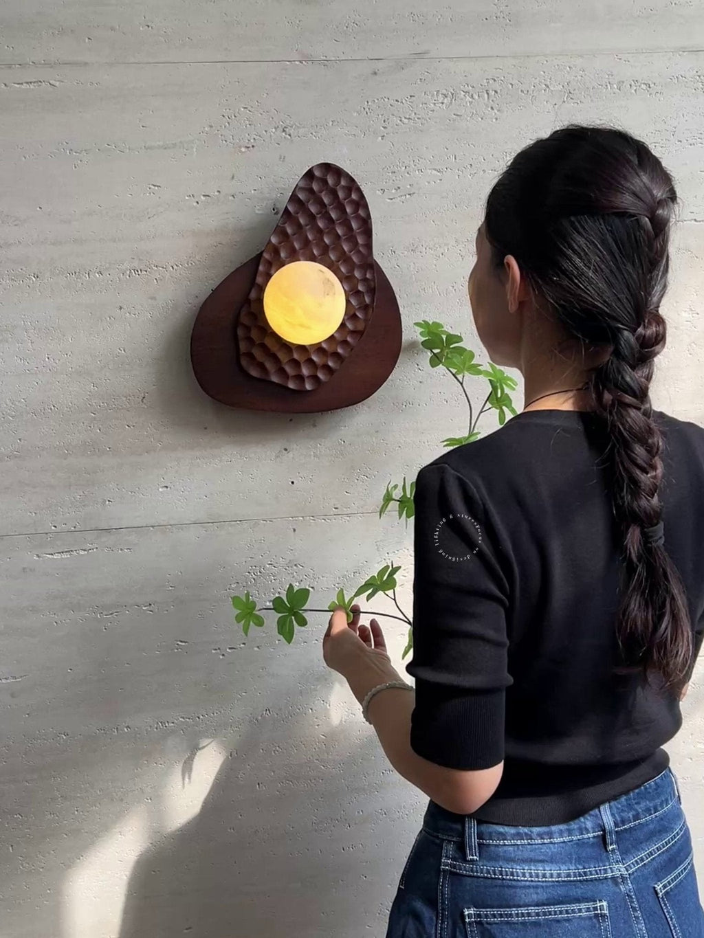 Ember Nest Wall Light by Bling Lighting Studio