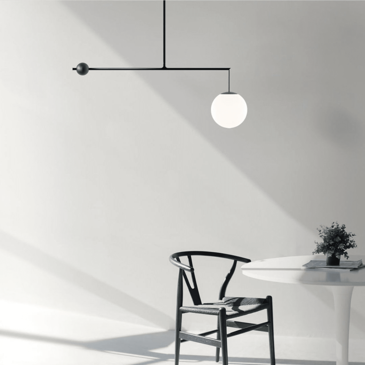 Equinox Balance Pendant Lamp by Bling Lighting Studio
