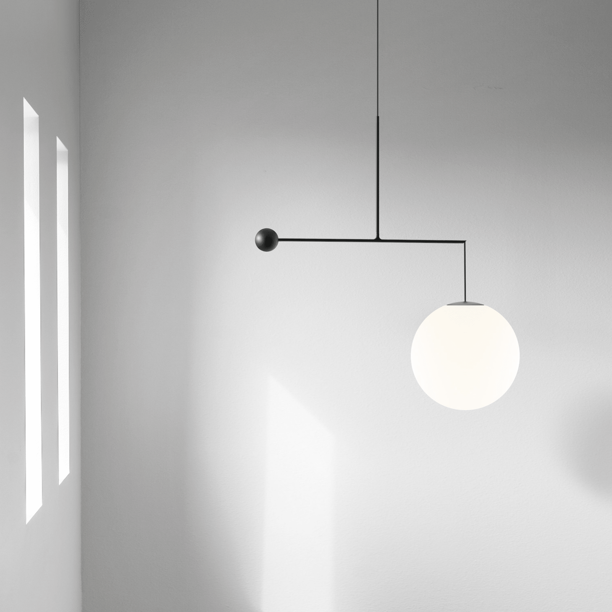 Equinox Balance Pendant Lamp by Bling Lighting Studio