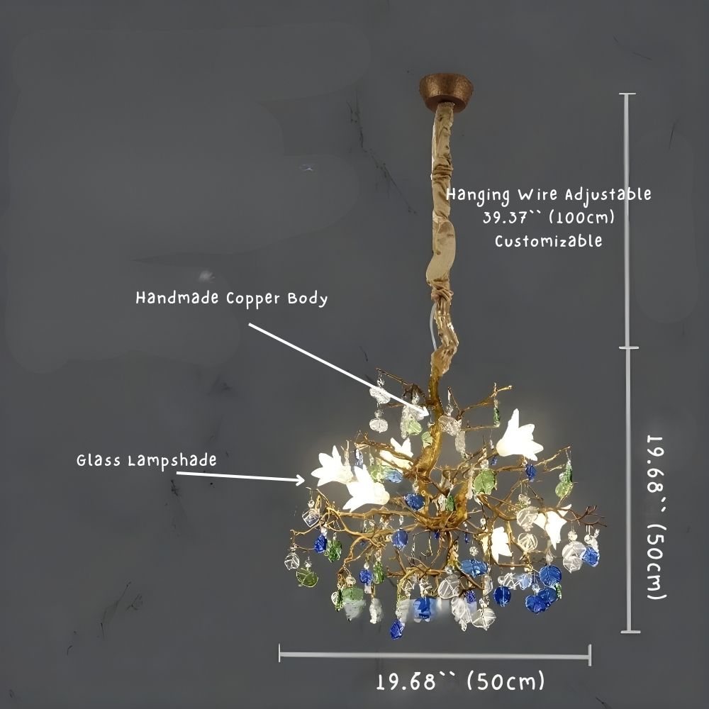 Eryx Flower Pendant Light - Bling Lighting Studio