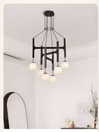 Fia Minimalist Wooden Pendant Chandelier Light - Bling Lighting Studio