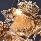 Branch Folio Brass Chandelier by Bling Lighting Studio