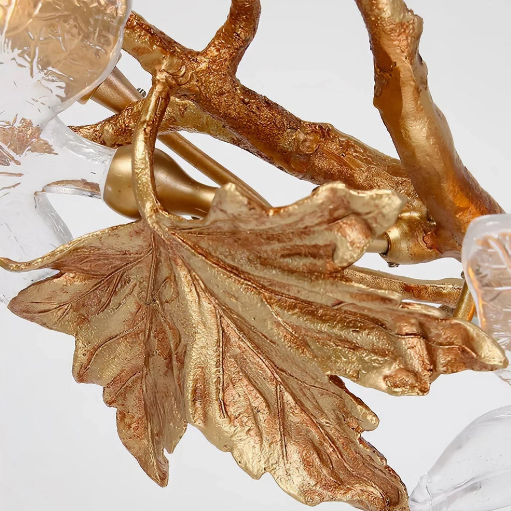 Branch Folio Brass Chandelier by Bling Lighting Studio