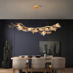 Branch Folio Brass Chandelier by Bling Lighting Studio