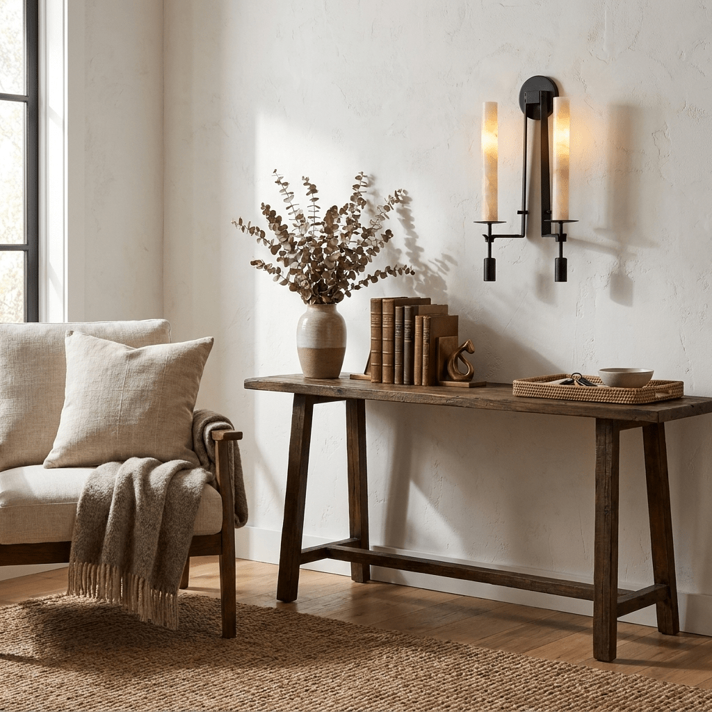 Fontanelle Alabaster Wall Lamp by Bling Lighting Studio