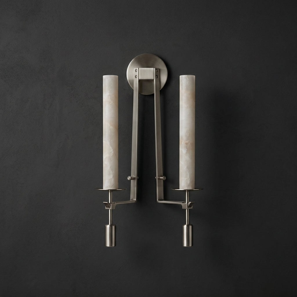 Fontanelle Alabaster Wall Lamp by Bling Lighting Studio