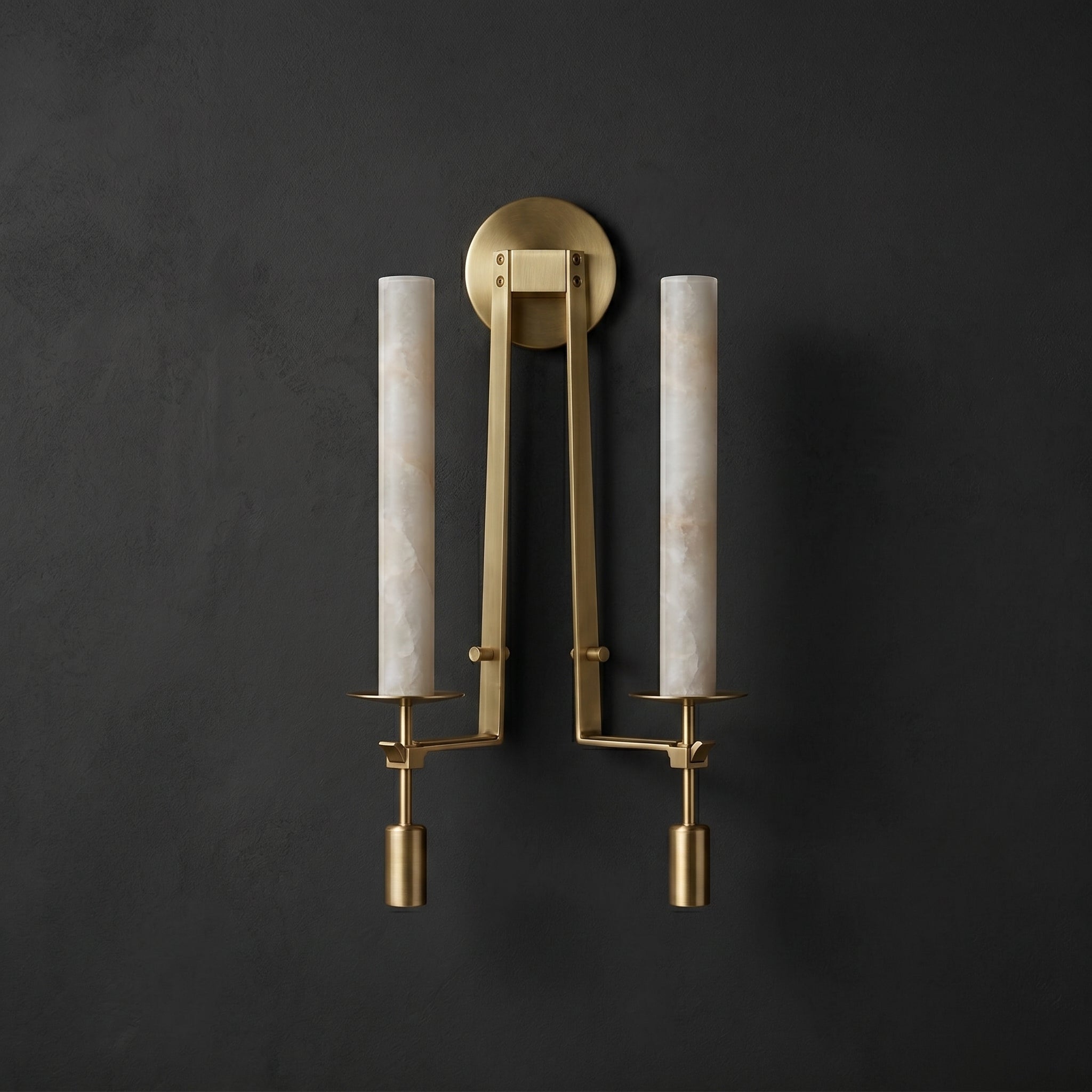 Fontanelle Alabaster Wall Lamp by Bling Lighting Studio