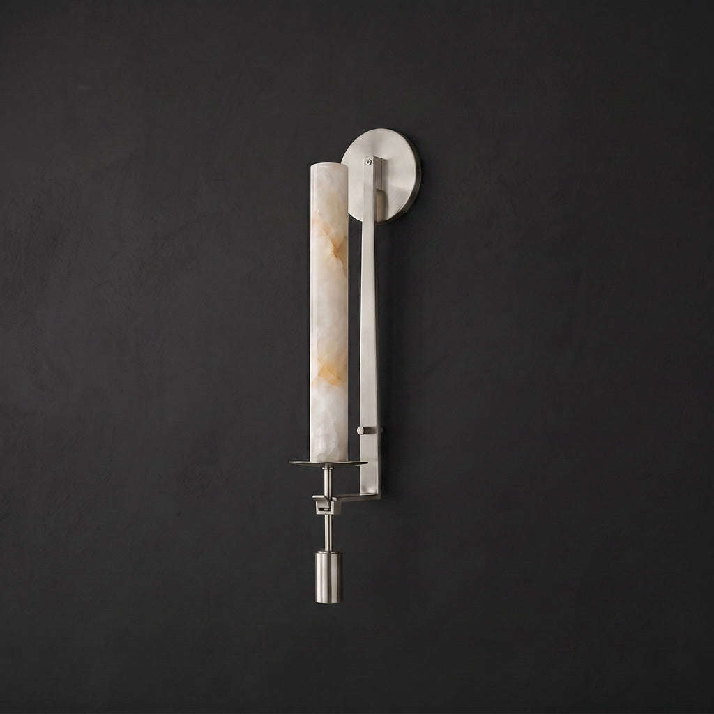 Fontanelle Alabaster Wall Lamp by Bling Lighting Studio