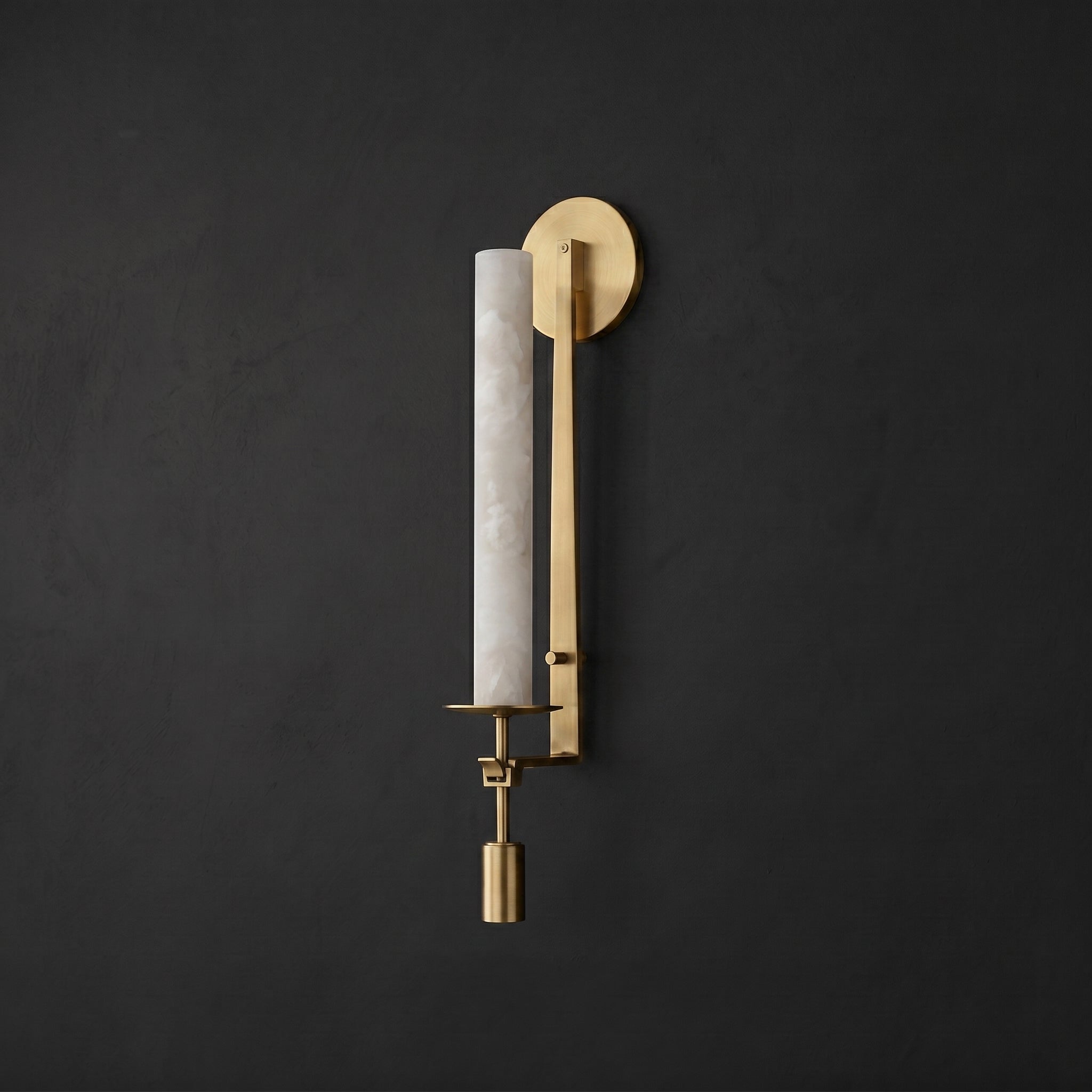 Fontanelle Alabaster Wall Lamp by Bling Lighting Studio