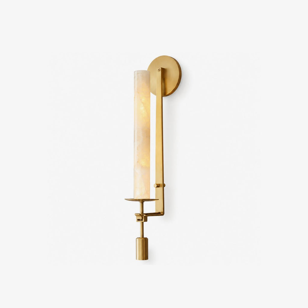 Fontanelle Alabaster Wall Lamp by Bling Lighting Studio