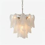 Fuchsia Murano Glass Chandelier by Bling Lighting Studio