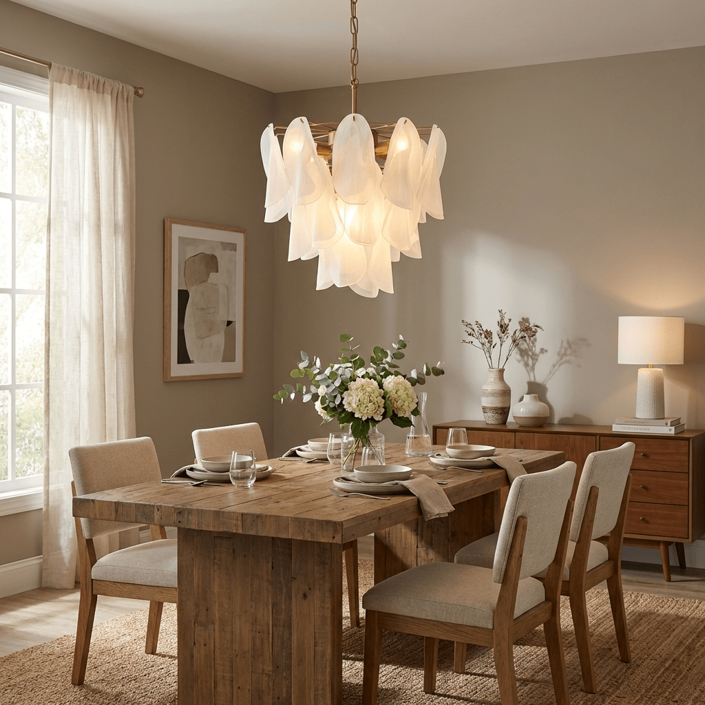 Fuchsia Murano Glass Chandelier by Bling Lighting Studio