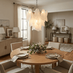 Fuchsia Murano Glass Chandelier by Bling Lighting Studio