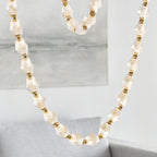 Riviere Glass Chain Chandelier product and installation detail 41