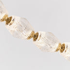 Riviere Glass Chain Chandelier product and installation detail 49