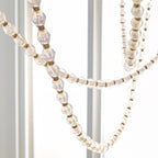Riviere Glass Chain Chandelier product and installation detail 57