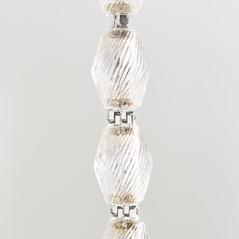 Riviere Glass Chain Chandelier product and installation detail 37