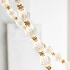 Riviere Glass Chain Chandelier product and installation detail 38