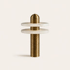 Median Alabaster Table Lamp