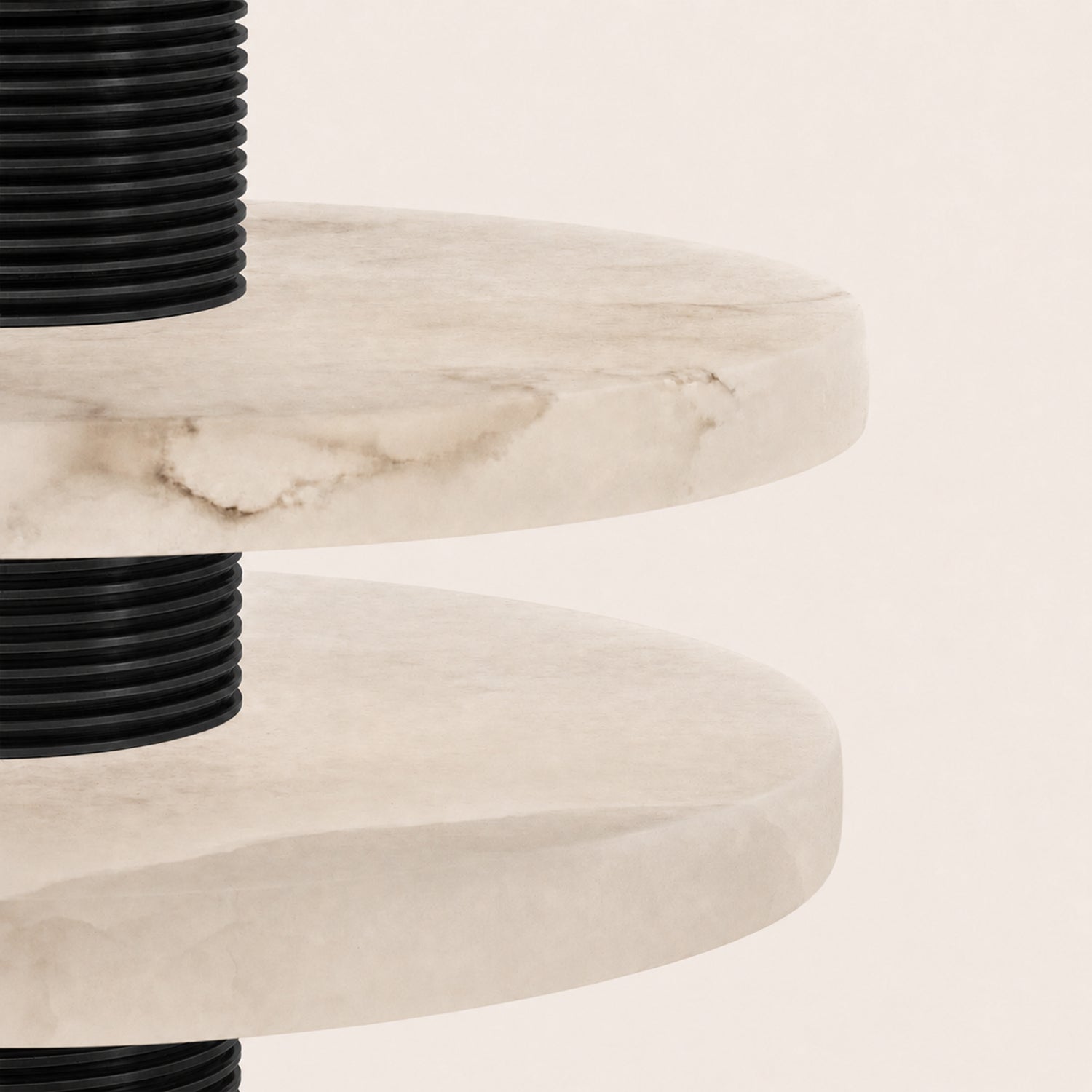 Median Alabaster Table Lamp