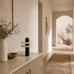 Median Alabaster Table Lamp