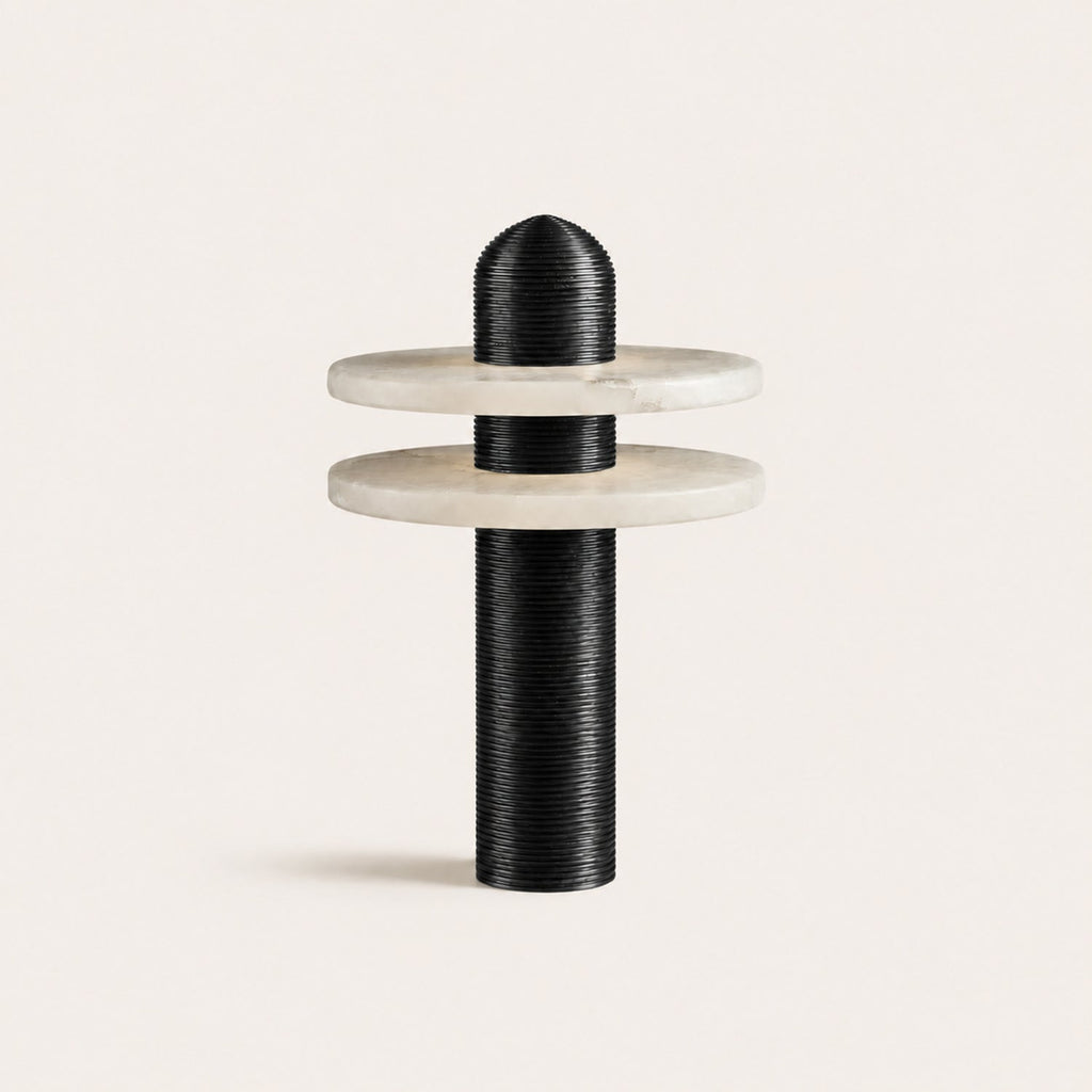 Median Alabaster Table Lamp