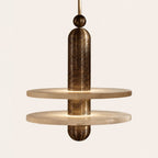 Median Alabaster Mono 2 Pendants