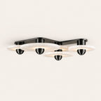 Median Alabaster Flush mount - 4 Surface