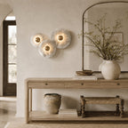 Median Alabaster Flush mount - 3 Surface