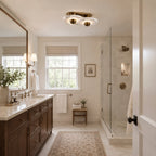 Median Alabaster Flush mount - 2 Surface