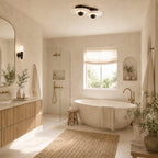 Median Alabaster Flush mount - 2 Surface