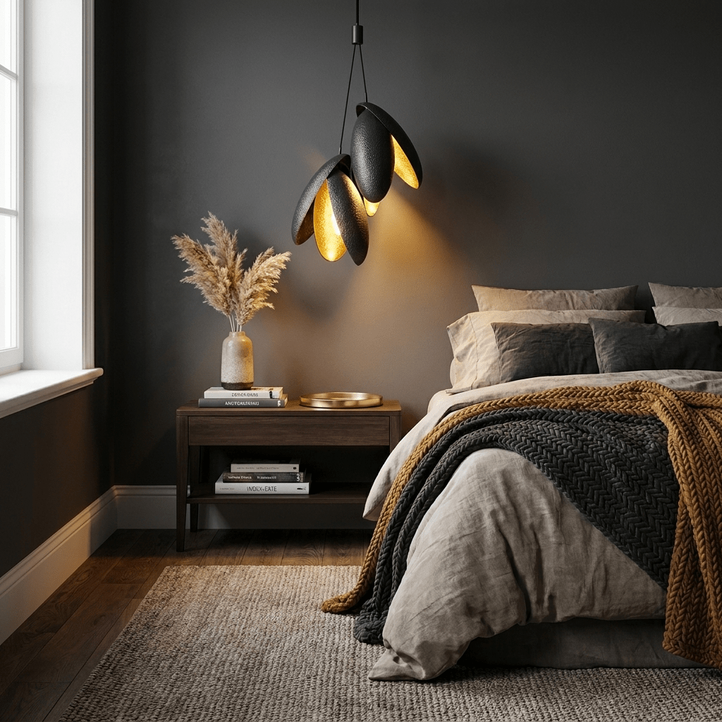 Hammered Pendant Lamp by Bling Lighting Studio