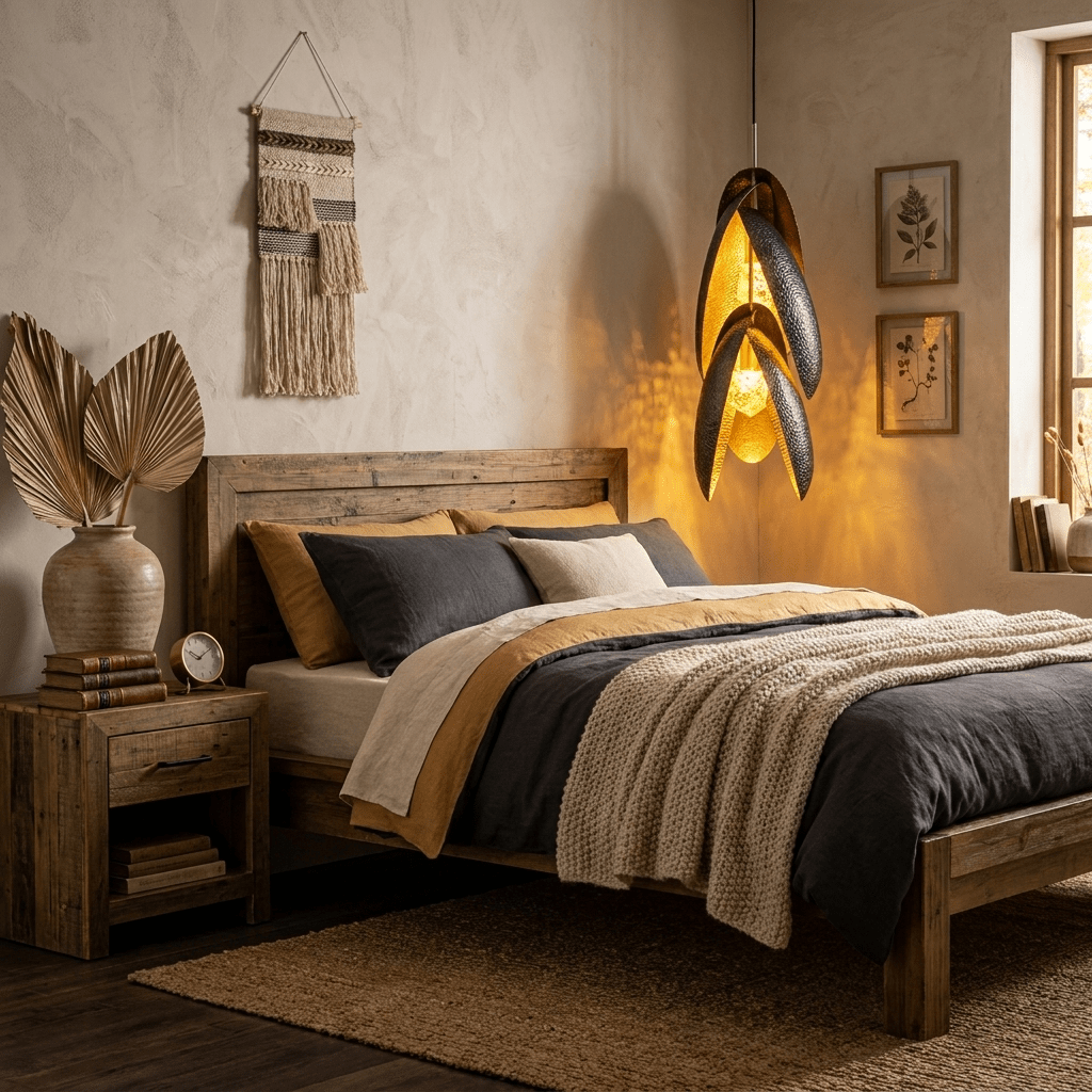 Hammered Pendant Lamp by Bling Lighting Studio