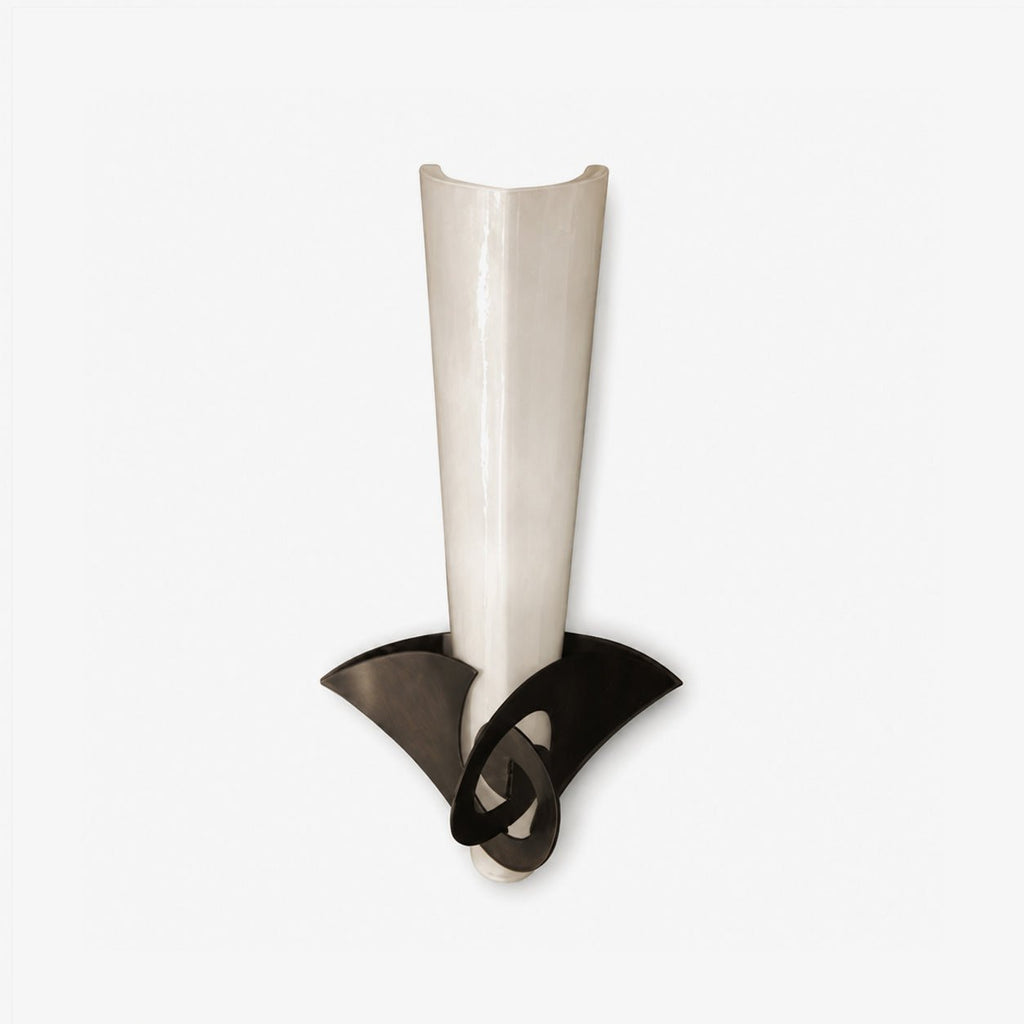 Calla Glass Wall Sconce by Bling Lighting Studio