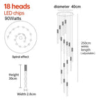 Hanging Light Fixture For Stairwell, Staircase, Hallway for high ceiling staircase and foyer lighting