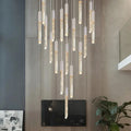Hanging Light Fixture For Stairwell, Staircase, Hallway for high ceiling staircase and foyer lighting