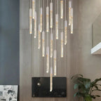 Hanging Light Fixture For Stairwell, Staircase, Hallway for high ceiling staircase and foyer lighting