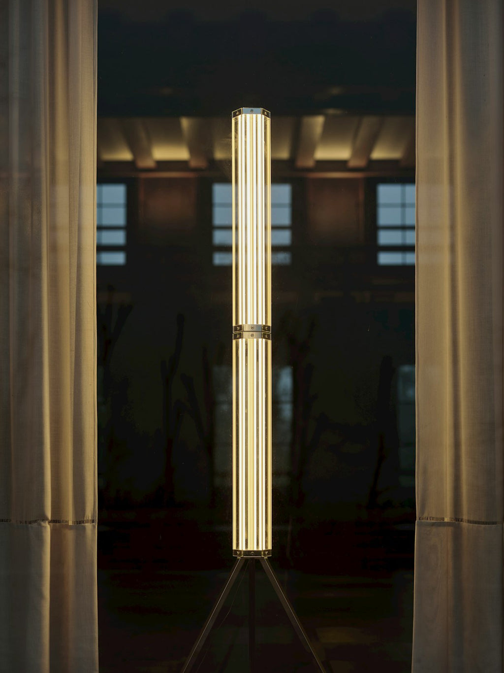 Hexagonal Glass Pendant Lamp by Bling Lighting Studio